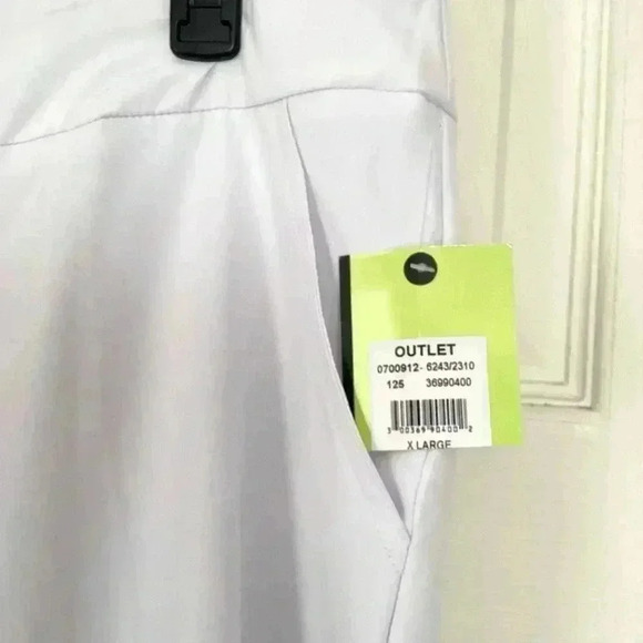 NWT Emerald 18 White Cropped Capri Pants Size XL - Picture 2 of 6